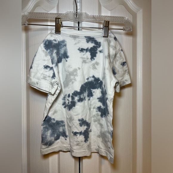 Tommy Hilfiger - Boys Toddler Kids T-Shirt Basic Casual Navy & White Tie-Dye - Picture 2 of 3